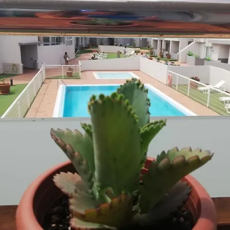 Blue Ocean Corralejo: Sunny Terrace, Pool, Wifi Appartement